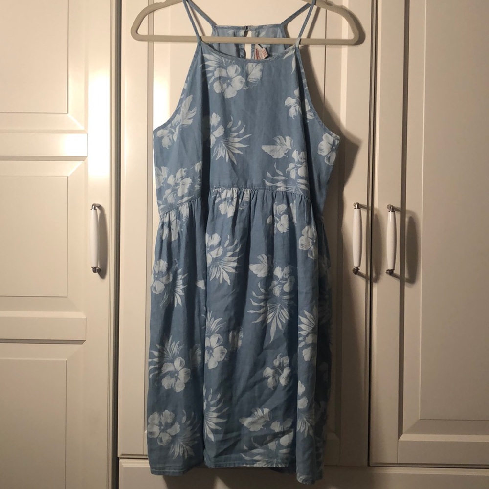 Floral Denim Dress// Arizona Jean Company